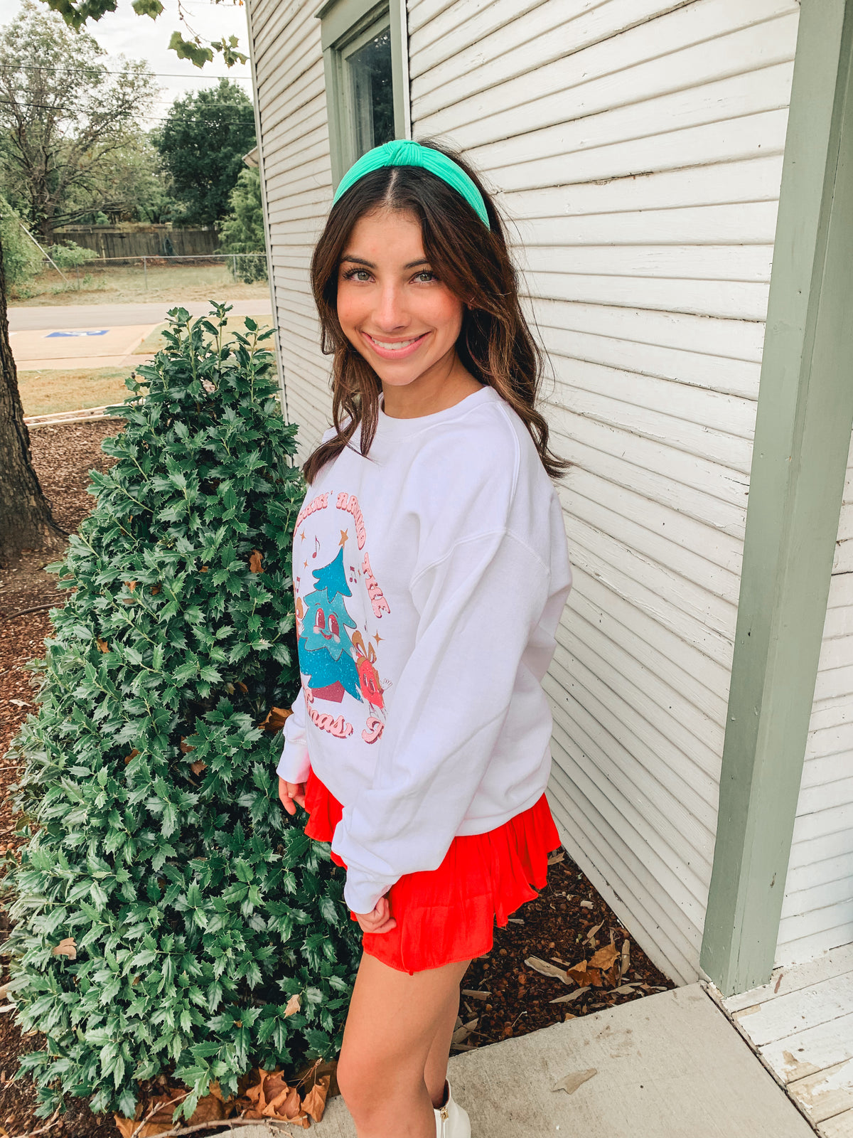 Rockin’ Around The Christmas Tree Crewneck Sweatshirt