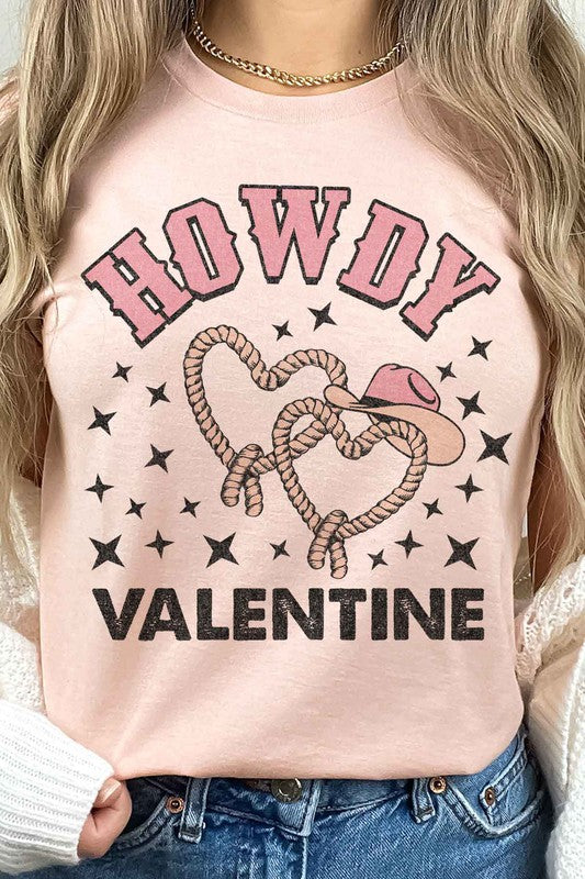HOWDY VALENTINE GRAPHIC TEE / T-SHIRT