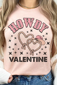 HOWDY VALENTINE GRAPHIC TEE / T-SHIRT
