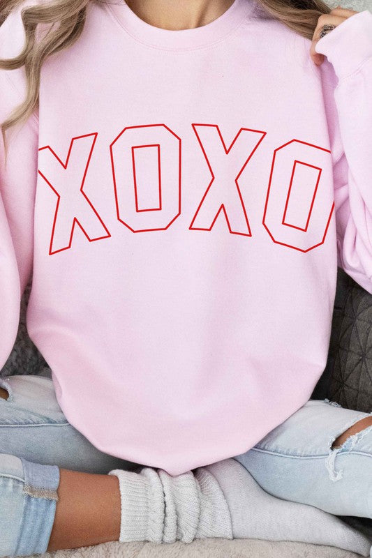 XOXO VALENTINES GRAPHIC SWEATSHIRT