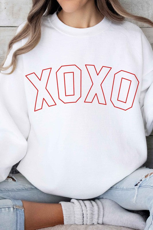 XOXO VALENTINES GRAPHIC SWEATSHIRT