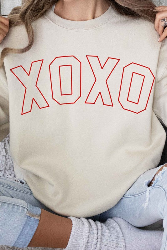 XOXO VALENTINES GRAPHIC SWEATSHIRT
