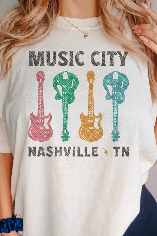 MUSIC CITY TENNESSEE GRAPHIC TEE