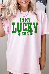 IN MY LUCKY ERA ST PATRICKS GRAPHIC TEE