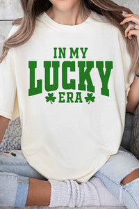 IN MY LUCKY ERA ST PATRICKS GRAPHIC TEE