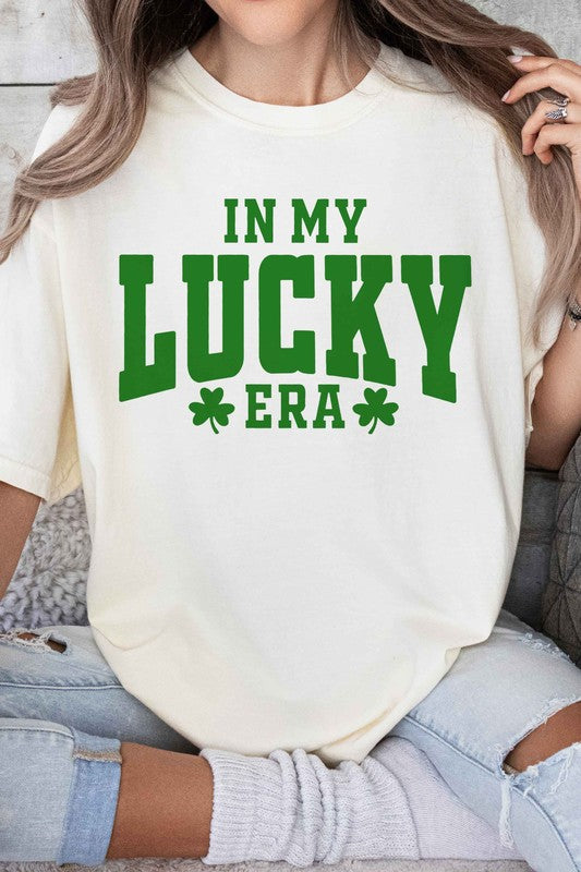 IN MY LUCKY ERA ST PATRICKS GRAPHIC TEE