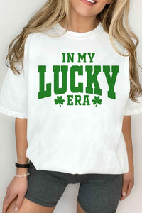 IN MY LUCKY ERA ST PATRICKS GRAPHIC TEE