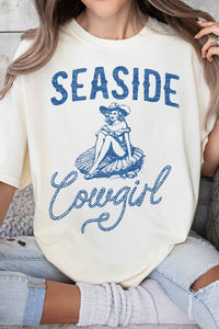 SEASIDE COWGIRL WESTERN GRAPHIC TEE