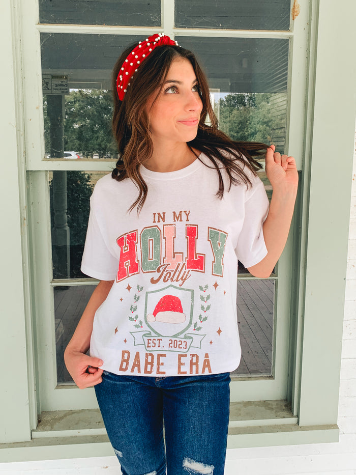 In My Holly Jolly Babe Era Tee