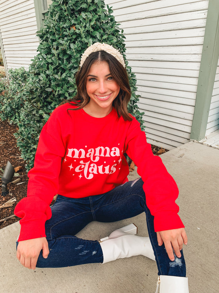 Mama Clause Crewneck Sweatshirt