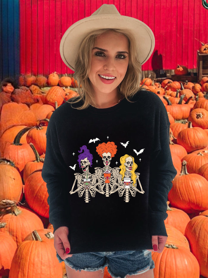 Hocus Pocus Skeleton Sweatshirt