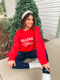 Mama Clause Crewneck Sweatshirt