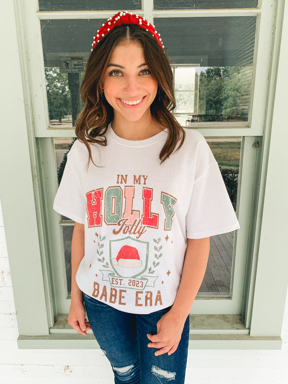 In My Holly Jolly Babe Era Tee
