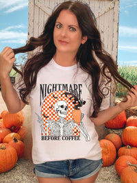 Best seller! Nightmare Before Coffee Tee