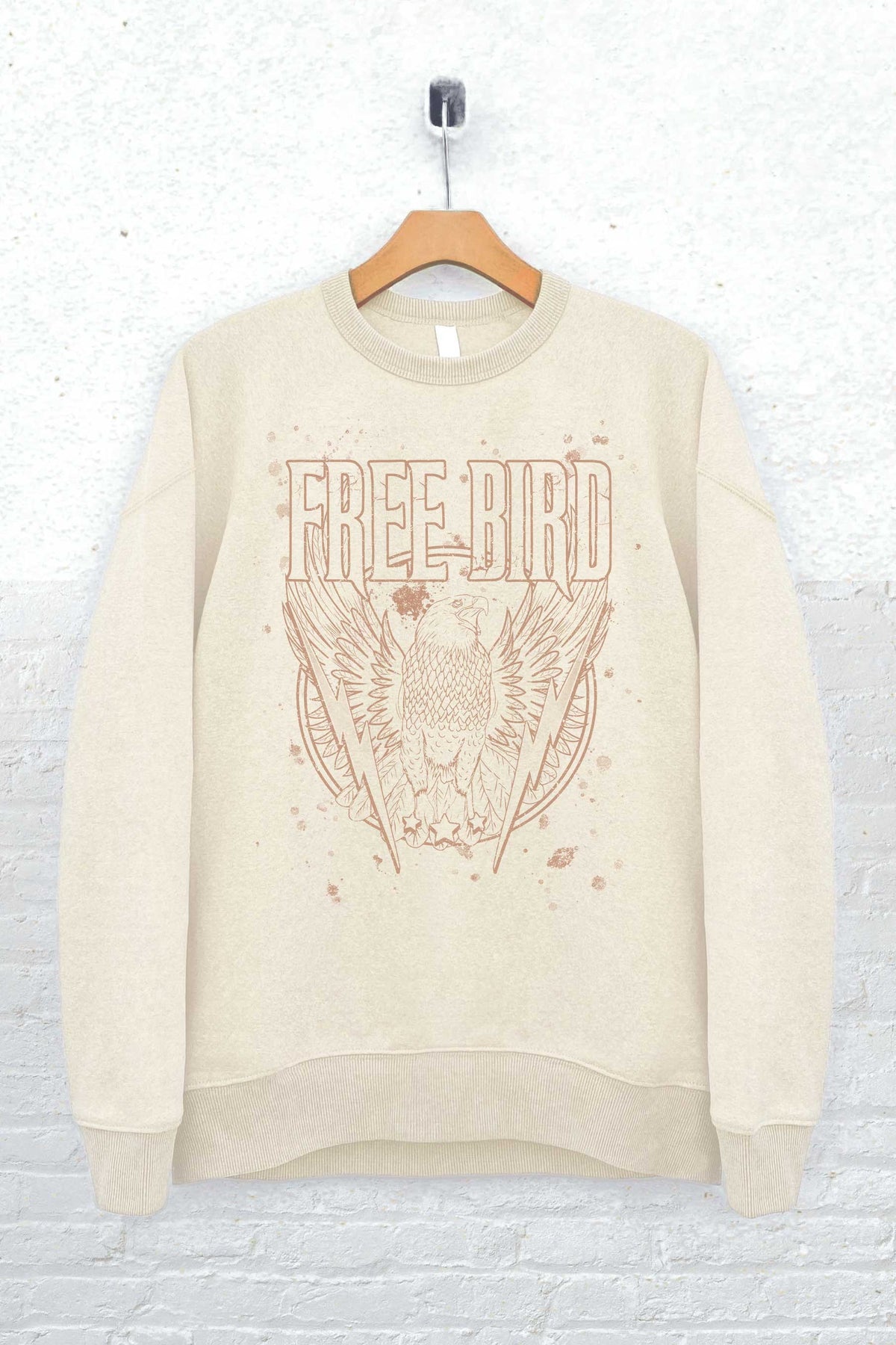 Free Bird Eagle Graphic Sweatshirt