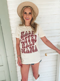 HALF COFFEE HALF MAMA GRAPHIC TEE