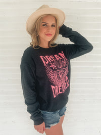 Dream on Dreamer Graphic Sweatshirt