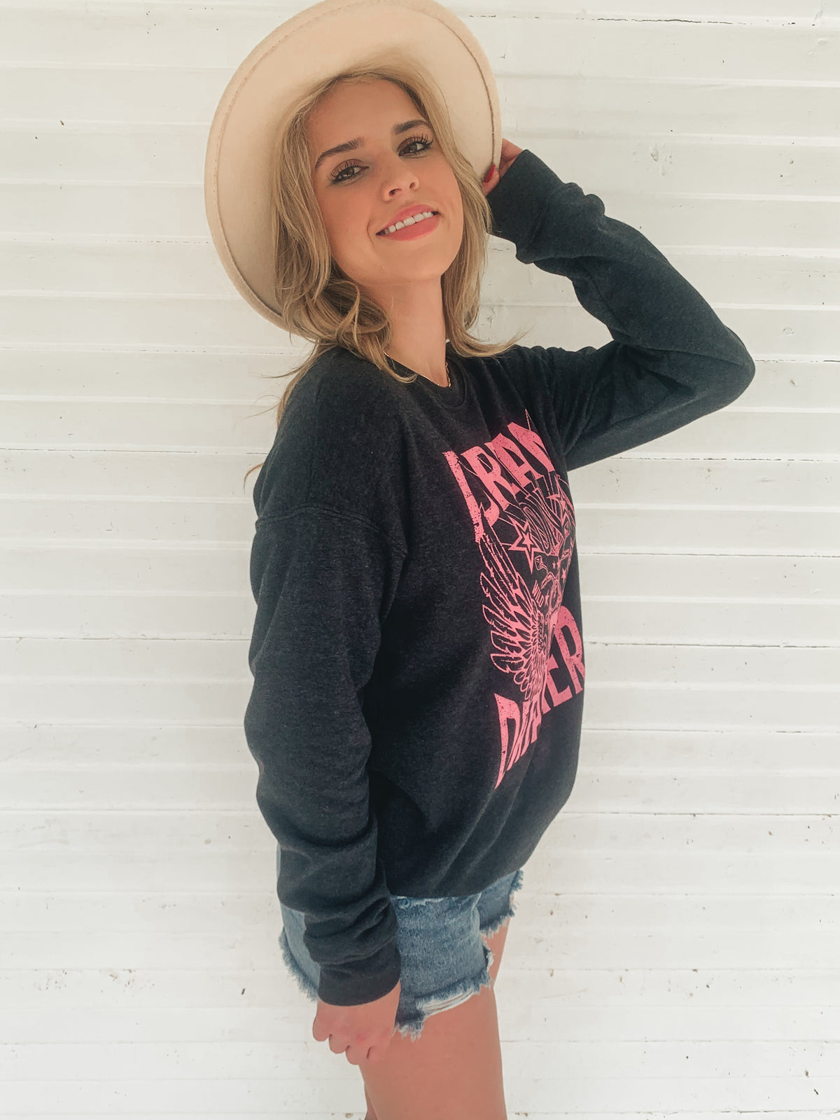 Dream on Dreamer Graphic Sweatshirt