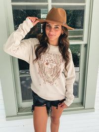 Free Bird Eagle Graphic Sweatshirt