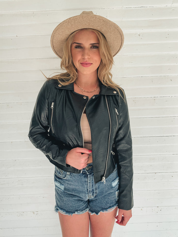 BEST SELLER! Black Moto Jacket