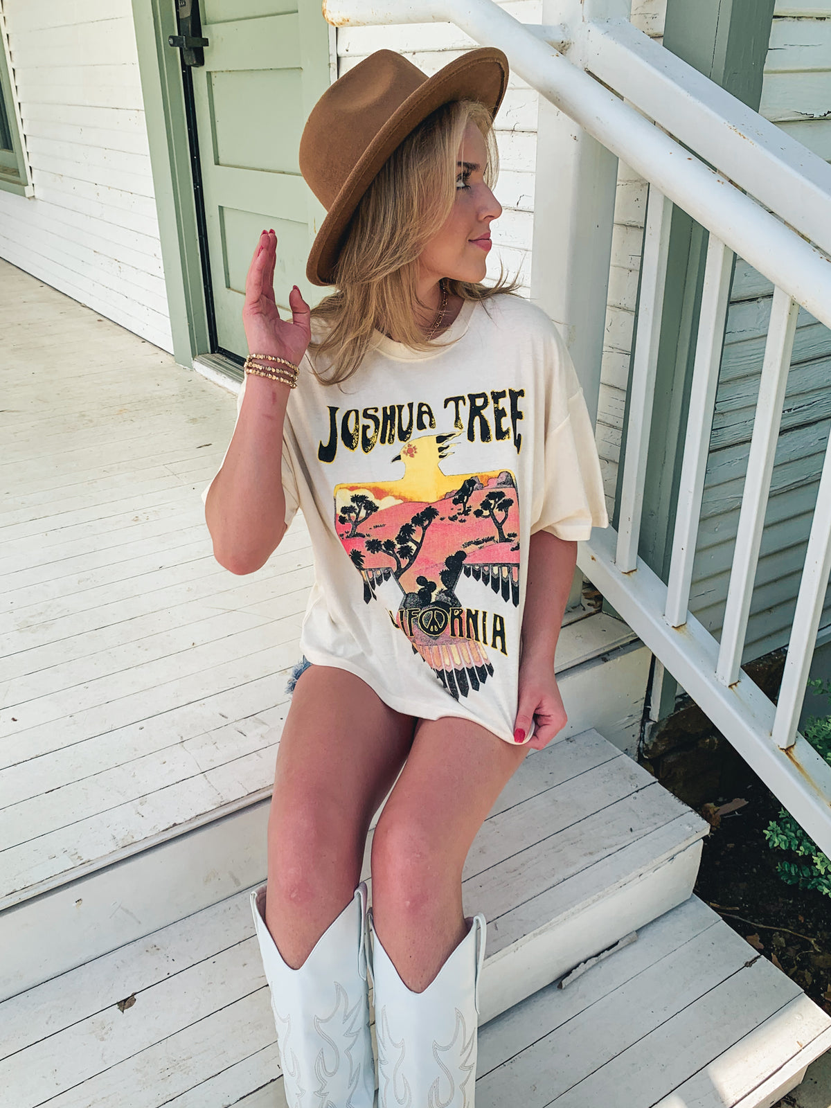 Joshua Tree California Graphic Top
