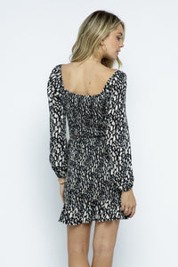 Animal Print Crop Top & Ruffle Mini Skirt (Sold Separately)