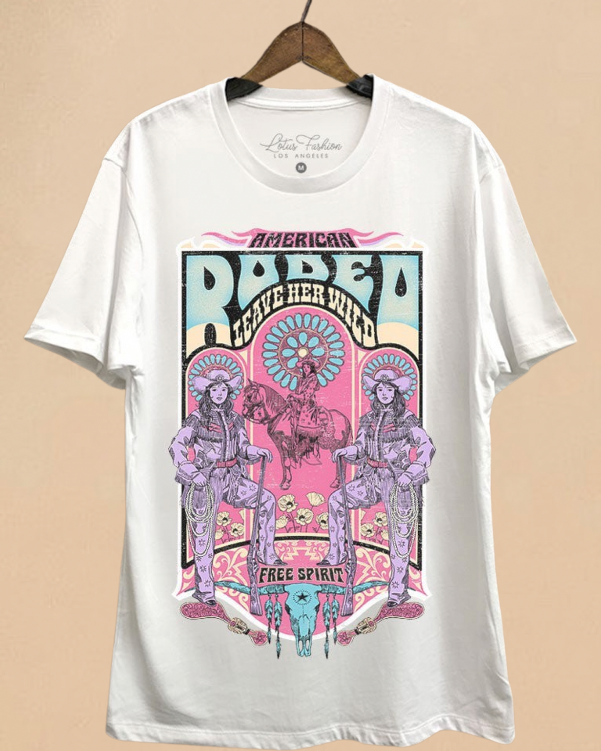 American Rodeo Cowgirls Graphic Top