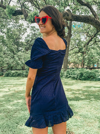 Short Puff Sleeve Dress