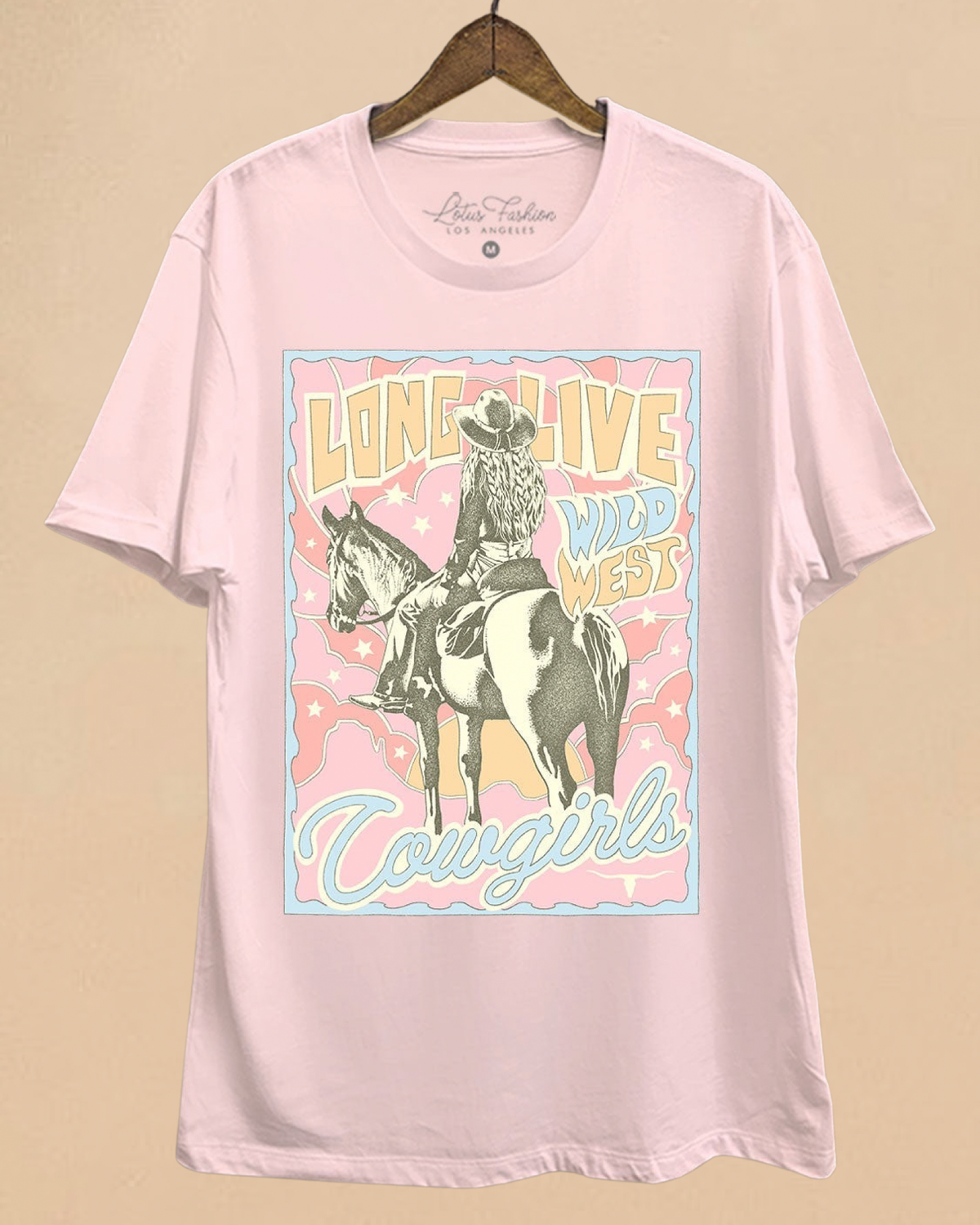 Long Live Cowgirls Graphic Top