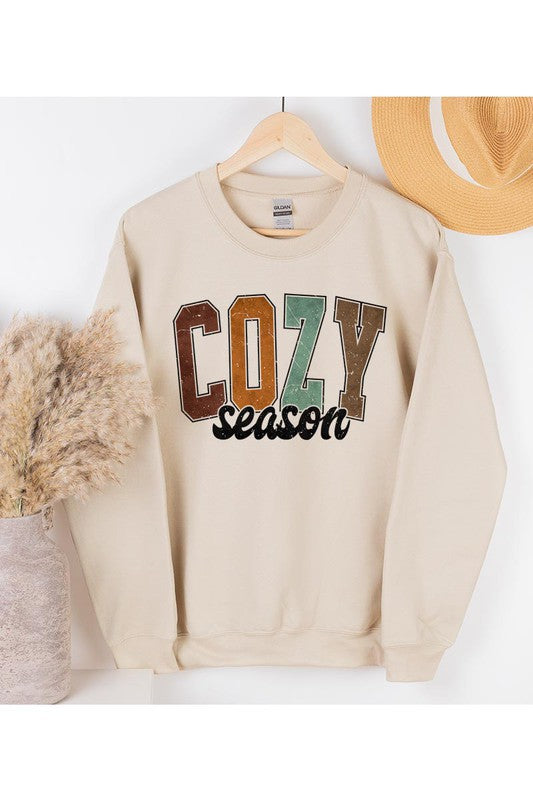 COZY SEASON FLEECE SWEATSHIRT