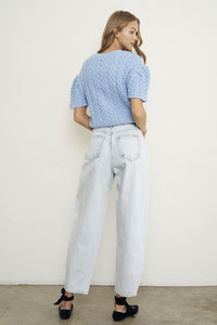 High Rise Balloon Slouch Jeans