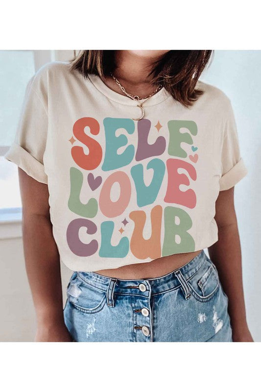 SELF LOVE CLUB GRAPHIC TEE / T-SHIRT