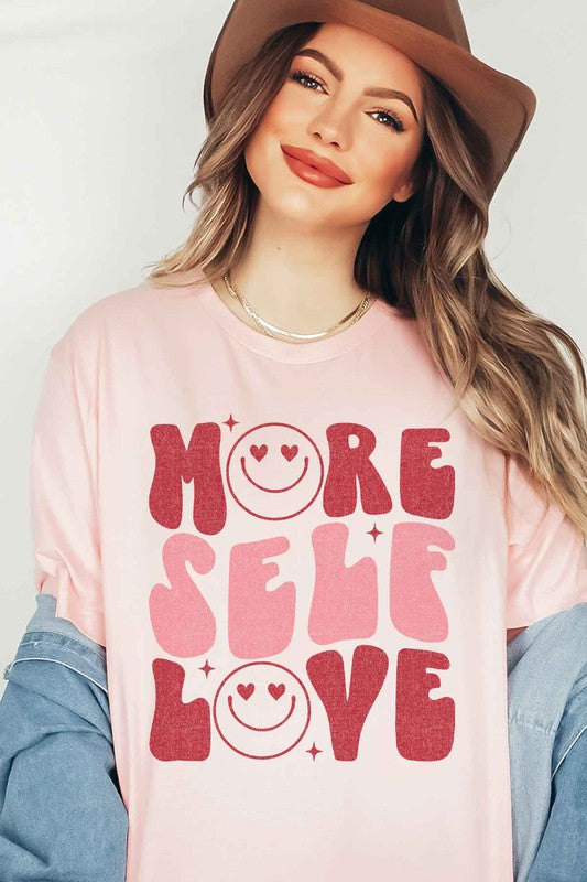 MORE SELF LOVE VALENTINE GRAPHIC TEE