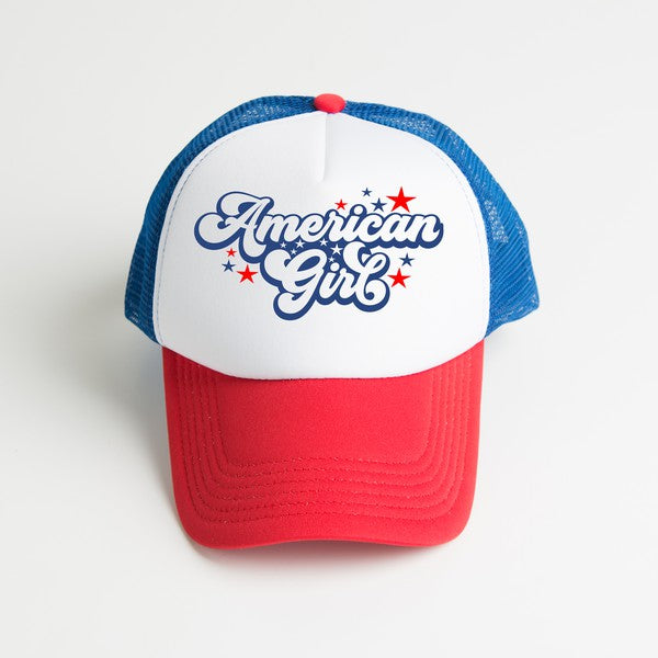 American Girl Retro Foam Trucker Hat