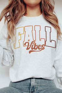 FALL VIBES GRAPHIC SWEATSHIRT