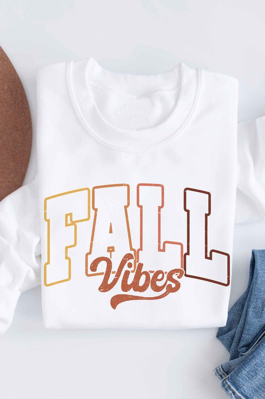 FALL VIBES GRAPHIC SWEATSHIRT