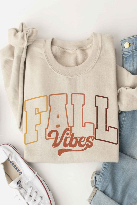 FALL VIBES GRAPHIC SWEATSHIRT