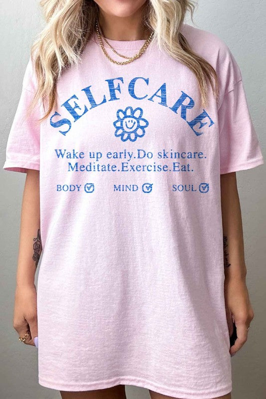 SELF CARE OVERSIZED TEE