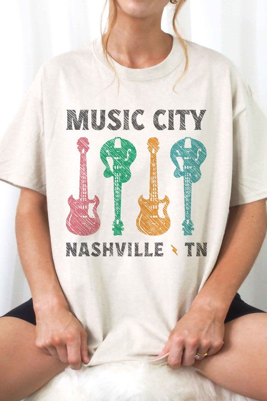 MUSIC CITY TENNESSEE GRAPHIC TEE