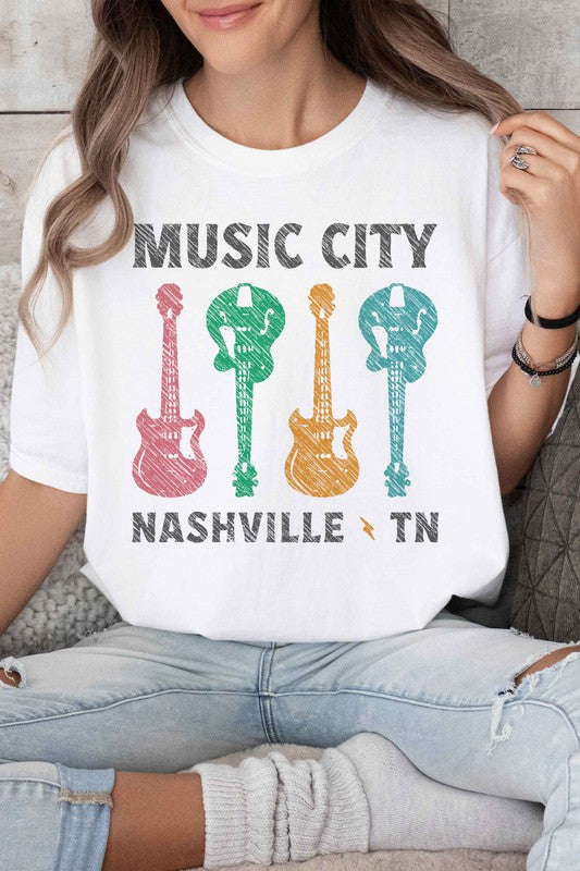 MUSIC CITY TENNESSEE GRAPHIC TEE