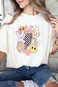Retro Spring Easter Comfort Colors Graphic Tee
