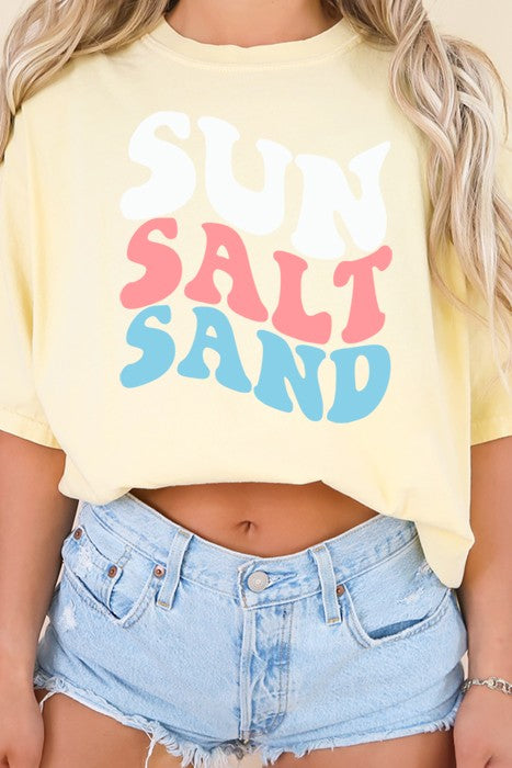Sun Salt Sand Oversized Tee