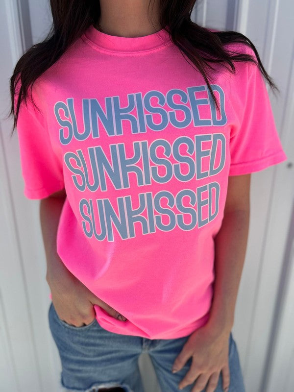 Repeating Neon Sunkissed Tee