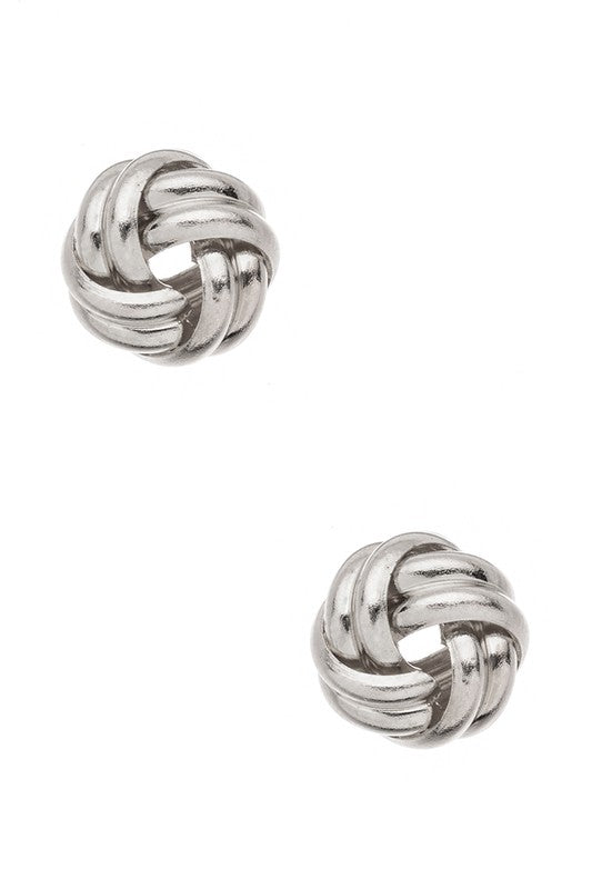 Love Knot Stud Earrings