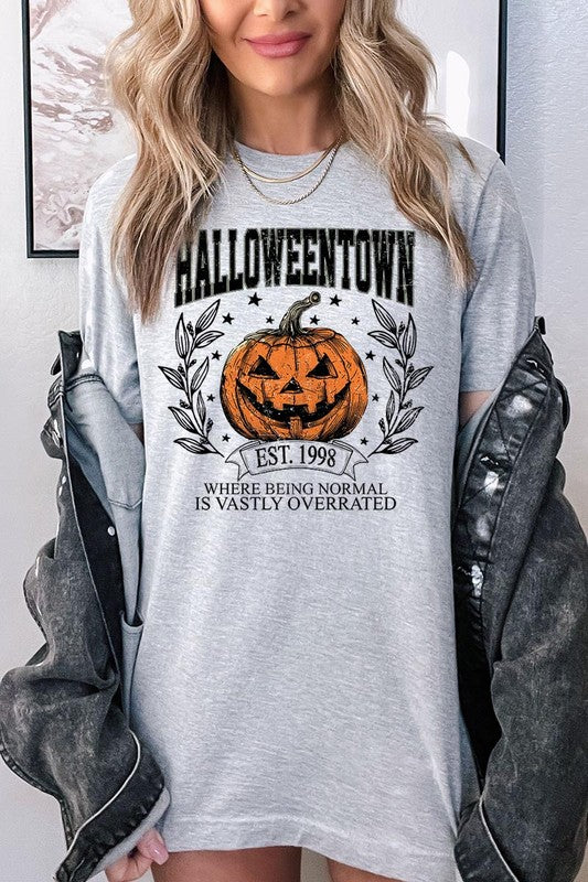 Halloweentown Pumpkin Graphic T Shirts