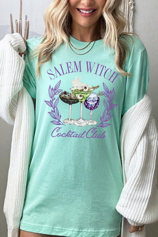 Salem Witchy Cocktail Club Graphic T Shirts