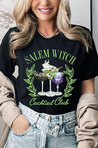 Salem Witchy Cocktail Club Graphic T Shirts