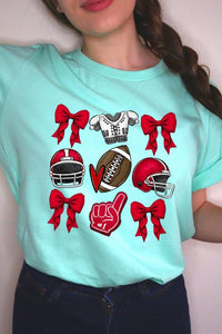 Coquette Football Graphic Tee