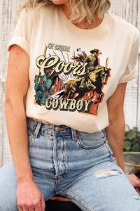 Coors Cowboy Graphic Tee