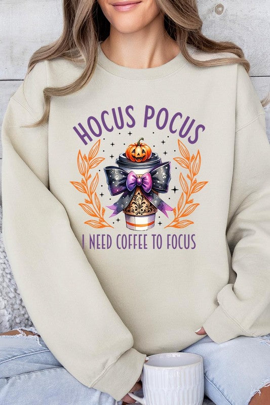 Hocus Pocus Graphic Fleece Sweatshirts